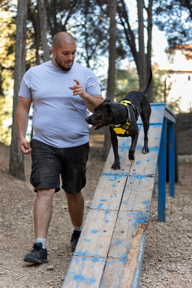 Reinaldo Bilhodres, adestrador canino