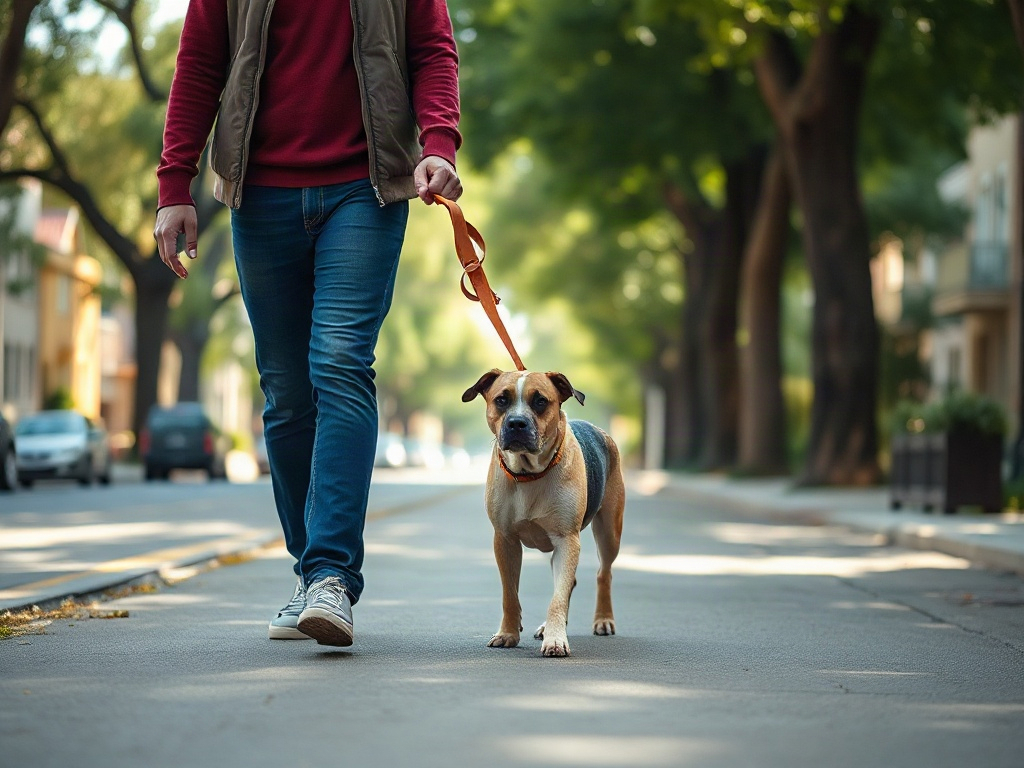 Cão puxa muito na coleira: o que fazer sem transformar o passeio em briga